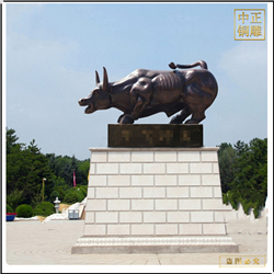 戶(hù)外大號(hào)仿真銅牛