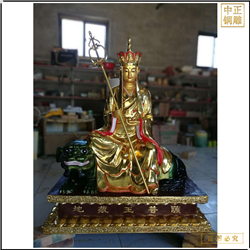坐神獸地藏王銅佛像報(bào)價